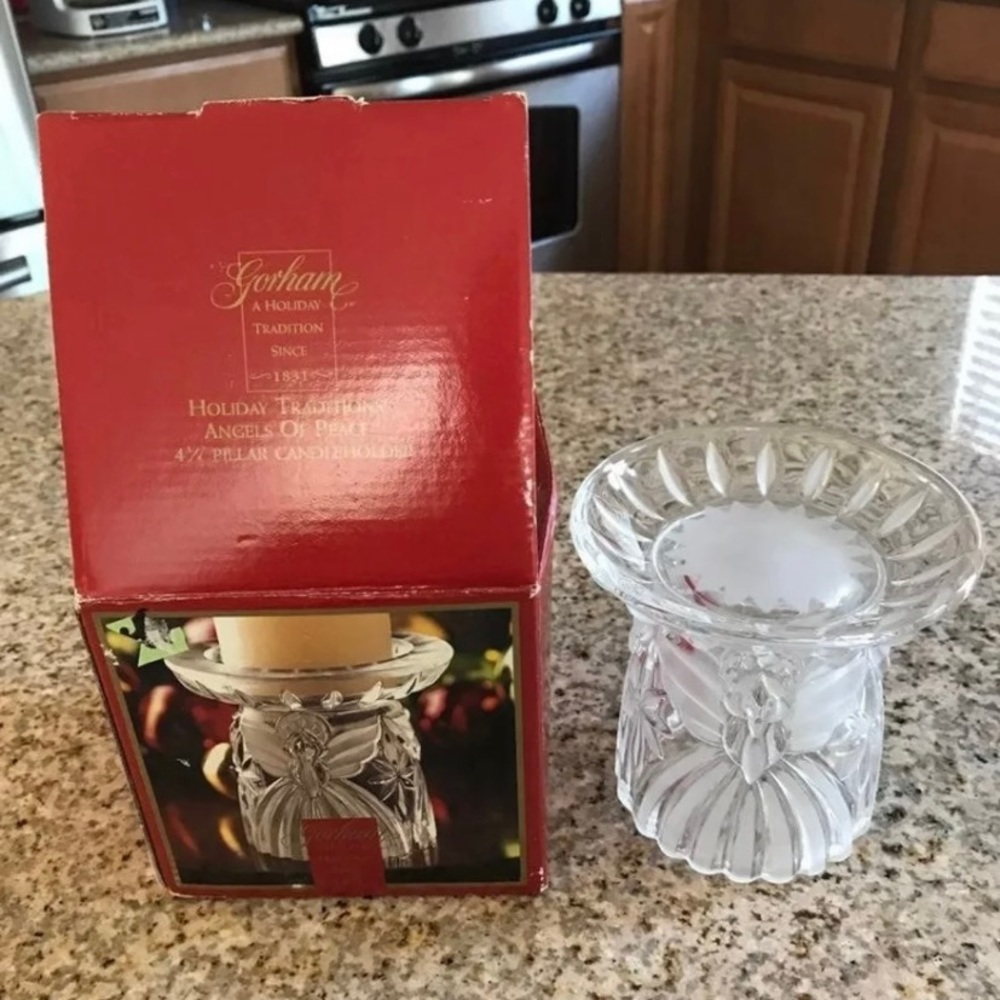 Gorham Angel Candleholder